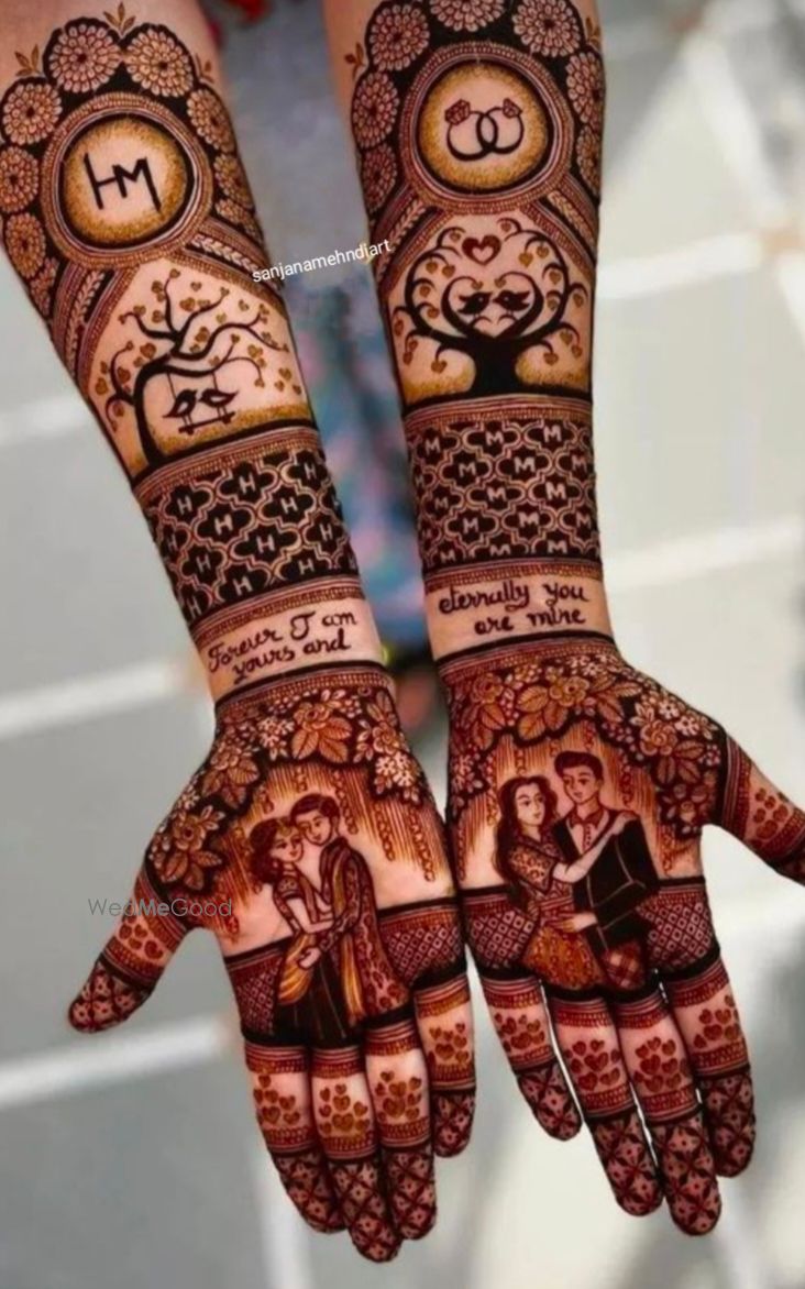 Photo From Engagement Mehendi - By Sanjana Mehandi Art