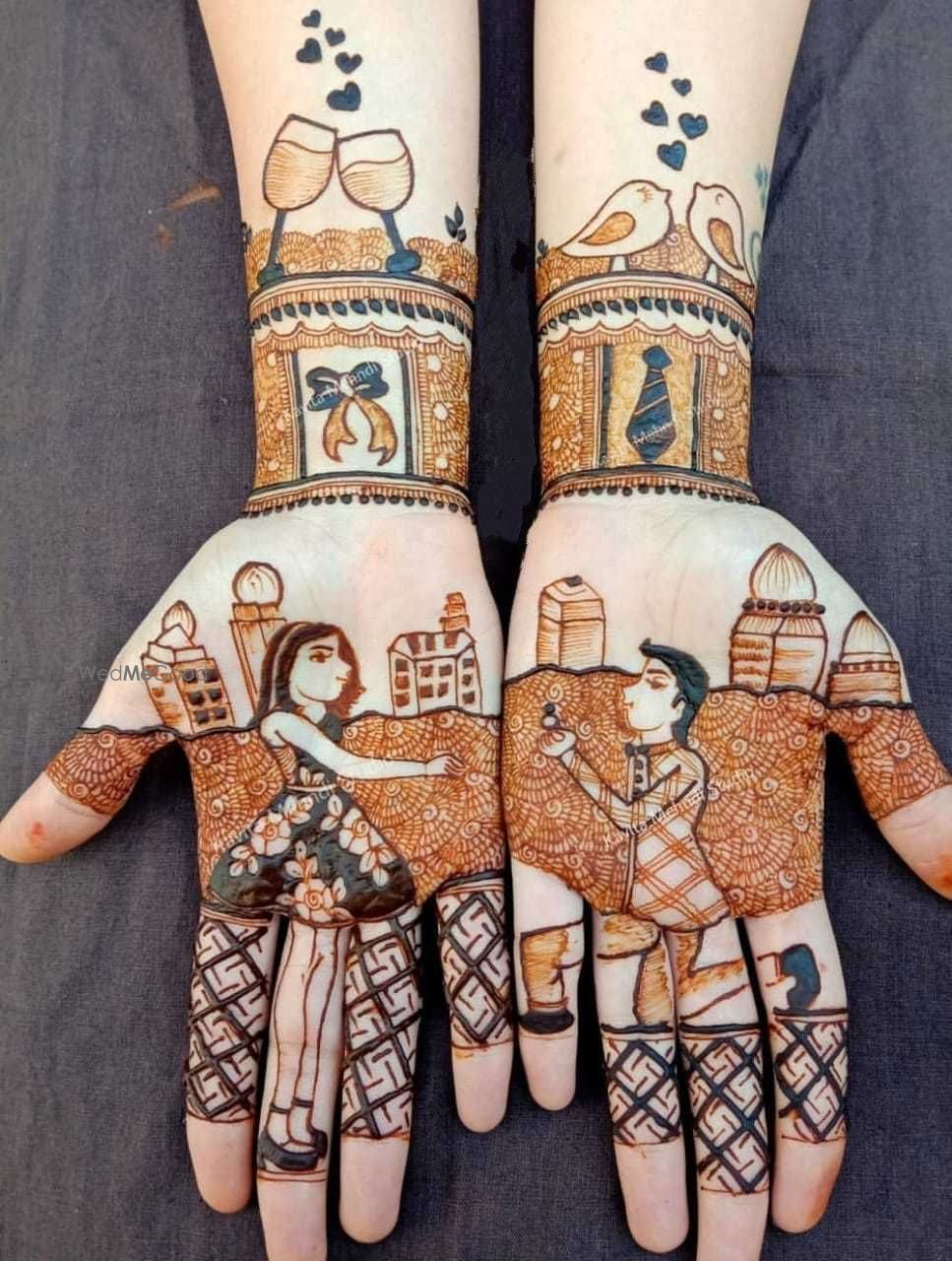 Photo From Engagement Mehendi - By Sanjana Mehandi Art