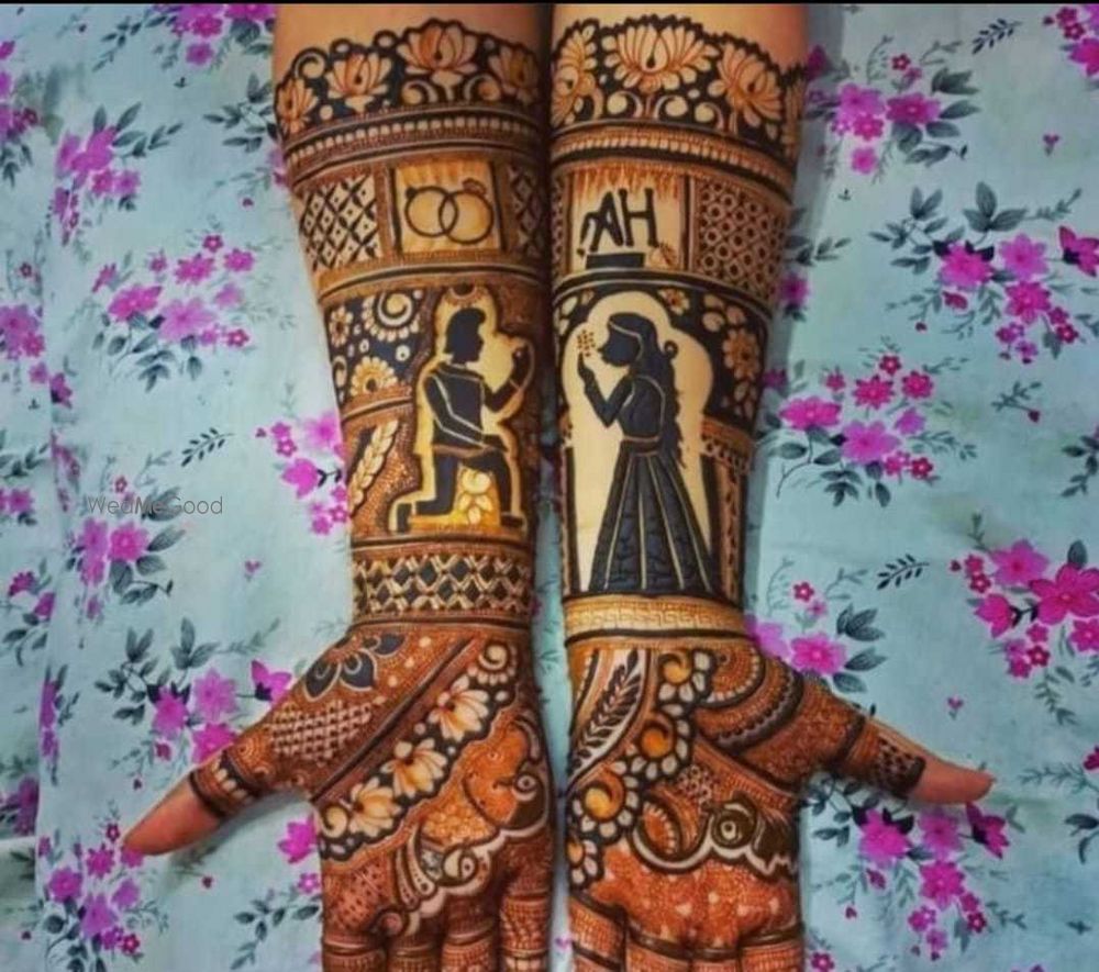 Photo From Engagement Mehendi - By Sanjana Mehandi Art