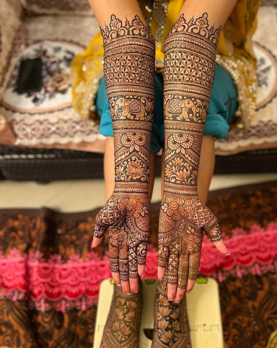 Photo From Madhubani mehndi - By Krishna Mehandi and Tattoo Artist