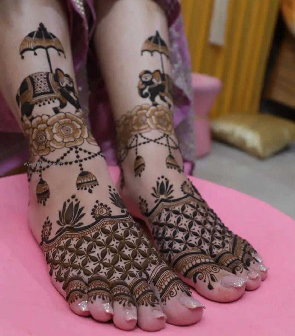 Photo From Bridal mehndi - By Krishna Mehandi and Tattoo Artist