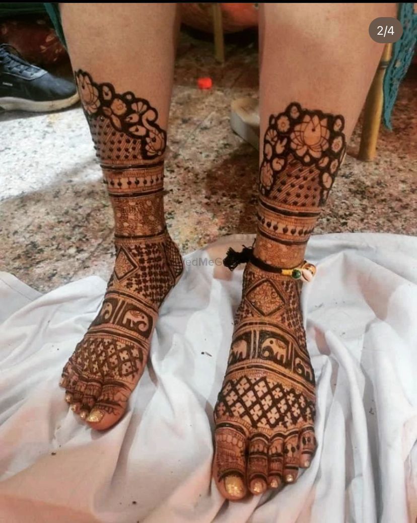 Photo From Bridal mehndi - By Krishna Mehandi and Tattoo Artist