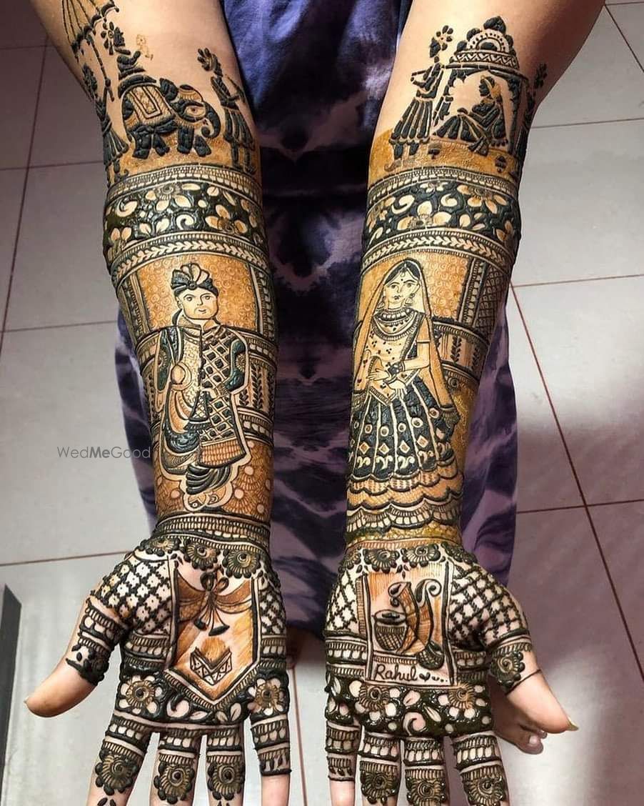 Photo From Bridal mehndi - By Krishna Mehandi and Tattoo Artist