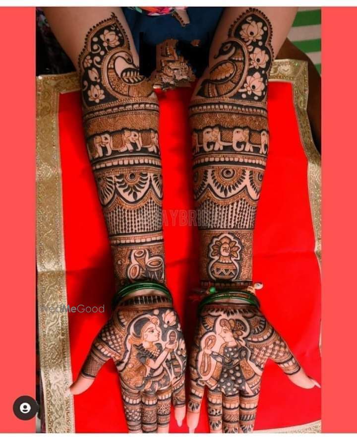 Photo From Bridal mehndi - By Krishna Mehandi and Tattoo Artist