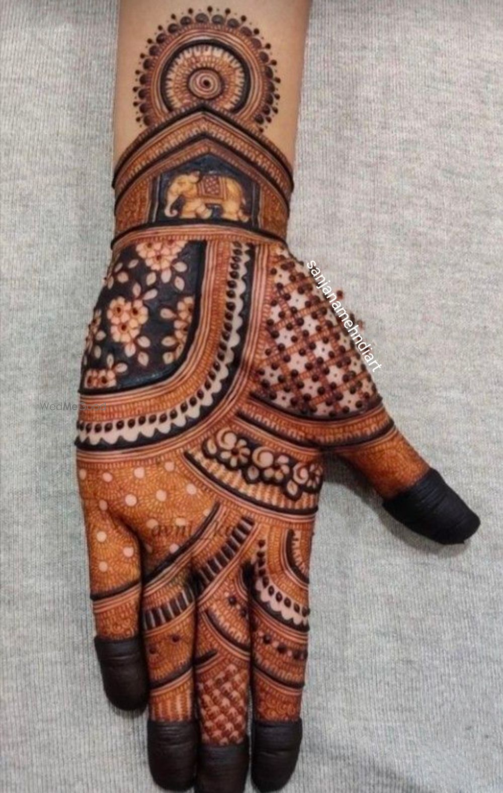 Photo From New Indian Mehndi Design - By Sanjana Mehandi Art