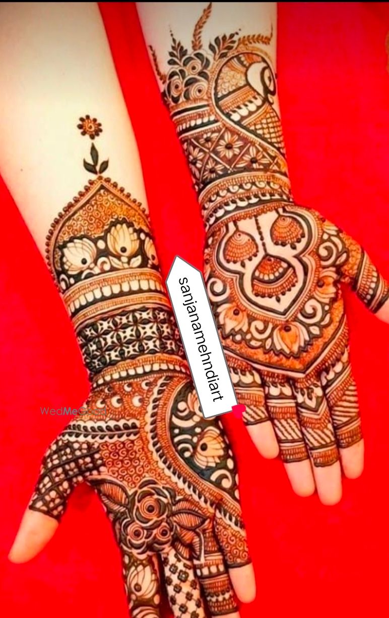 Photo From New Indian Mehndi Design - By Sanjana Mehandi Art