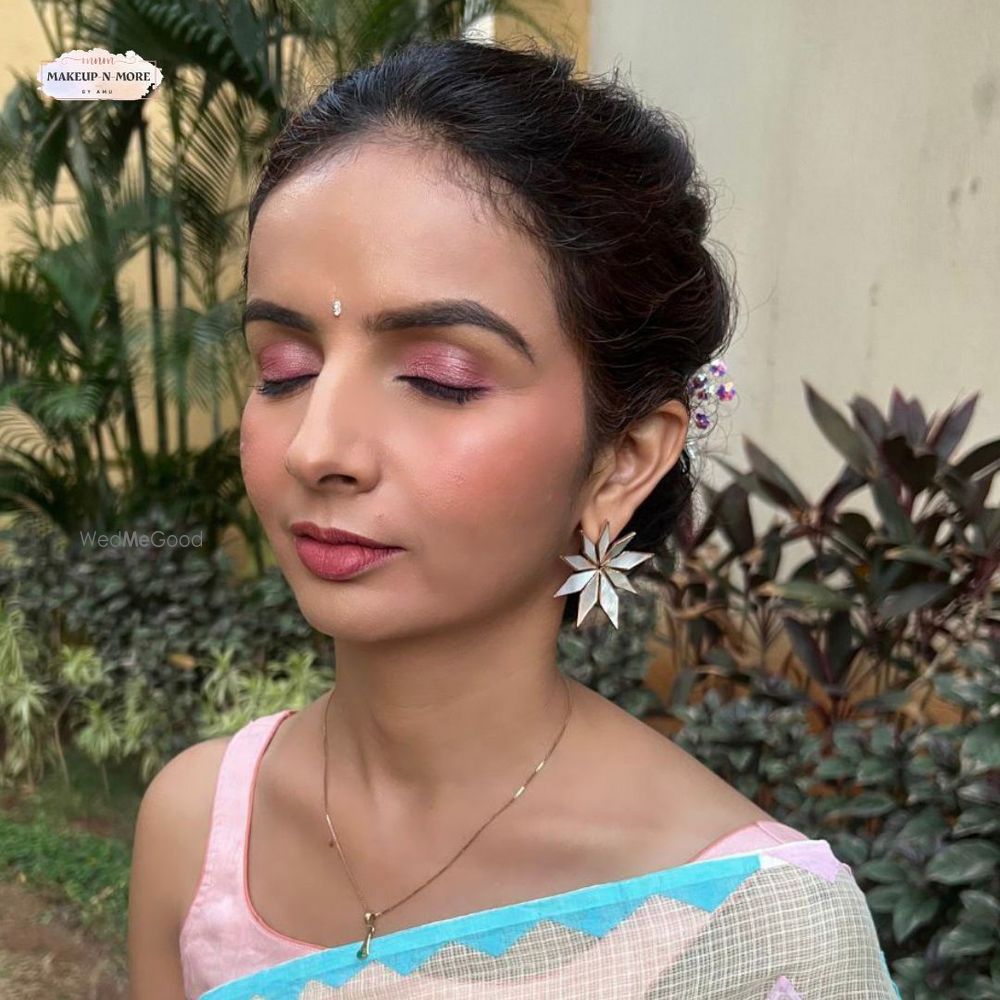 Photo From Pink Monochromatic Makeup Saree Look - Borivali - MakeupnmorebyAmu - By Makeup N More By Amu