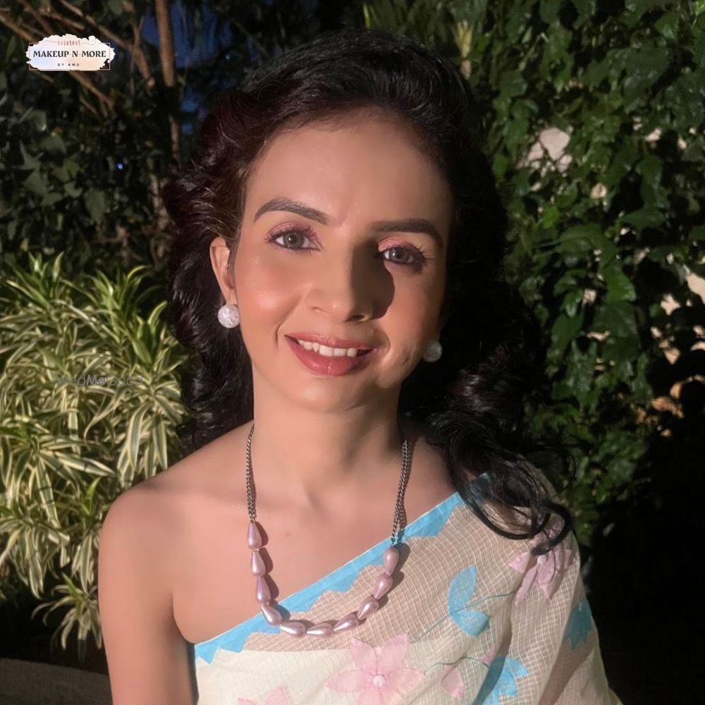 Photo From Pink Monochromatic Makeup Saree Look - Borivali - MakeupnmorebyAmu - By Makeup N More By Amu