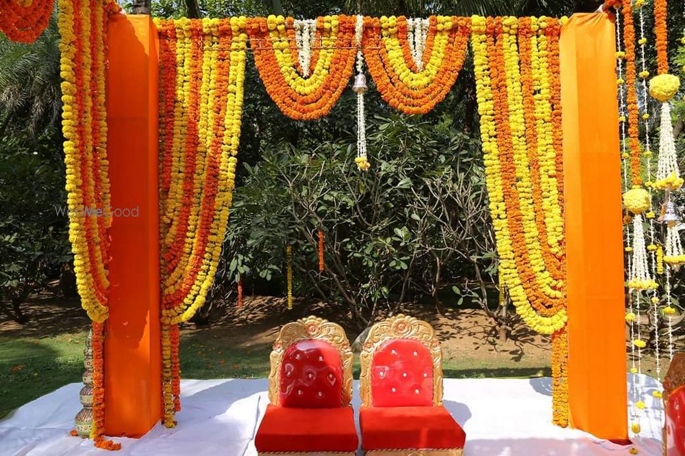 Photo From most gorgeous Mandap in woods - By Gala Events