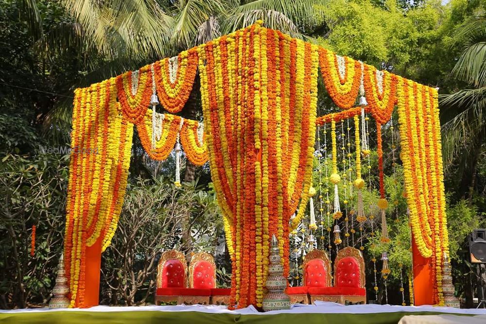 Photo From most gorgeous Mandap in woods - By Gala Events