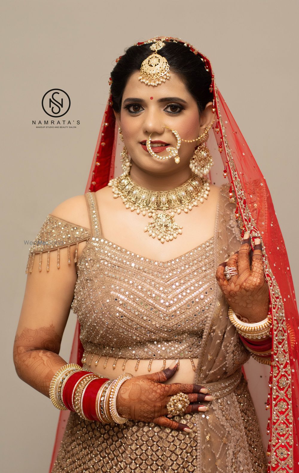 Photo From Summer Bridal makeup Marwari Bride - By Namrata's Studio