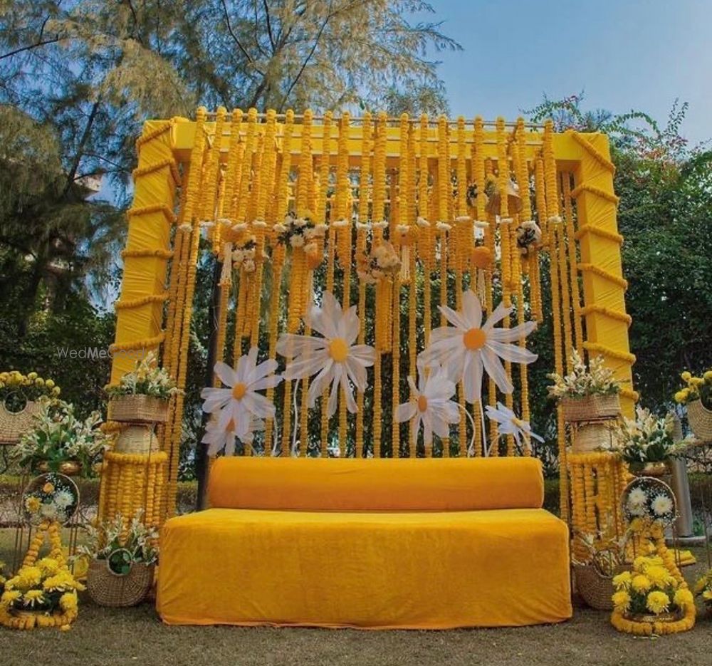 Photo From Haldi setup - By Weddings by Mulberry