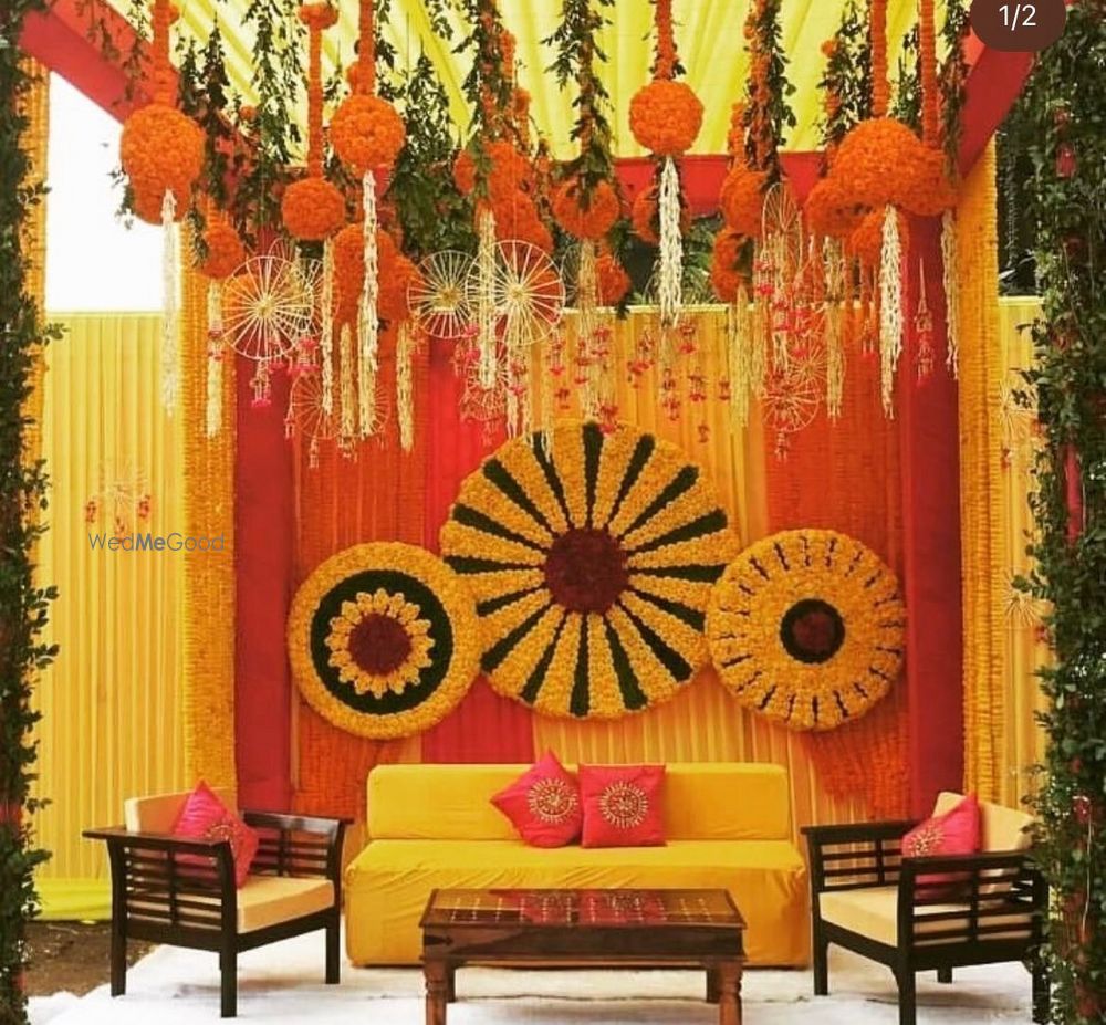 Photo From Haldi setup - By Weddings by Mulberry