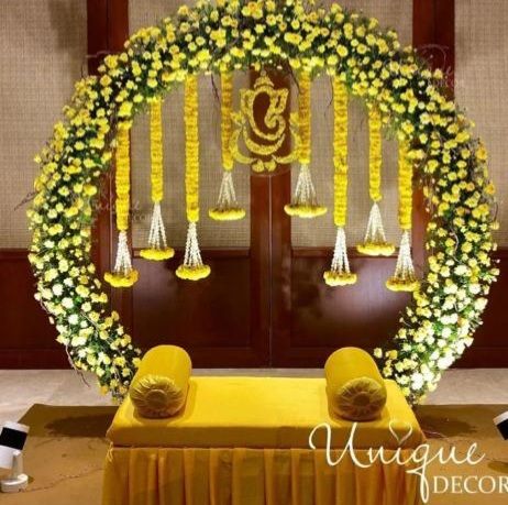 Photo From Haldi setup - By Weddings by Mulberry