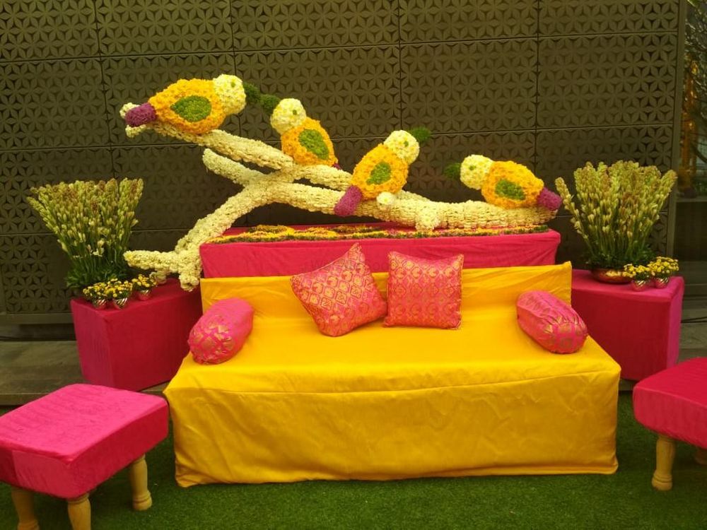 Photo From Haldi setup - By Weddings by Mulberry