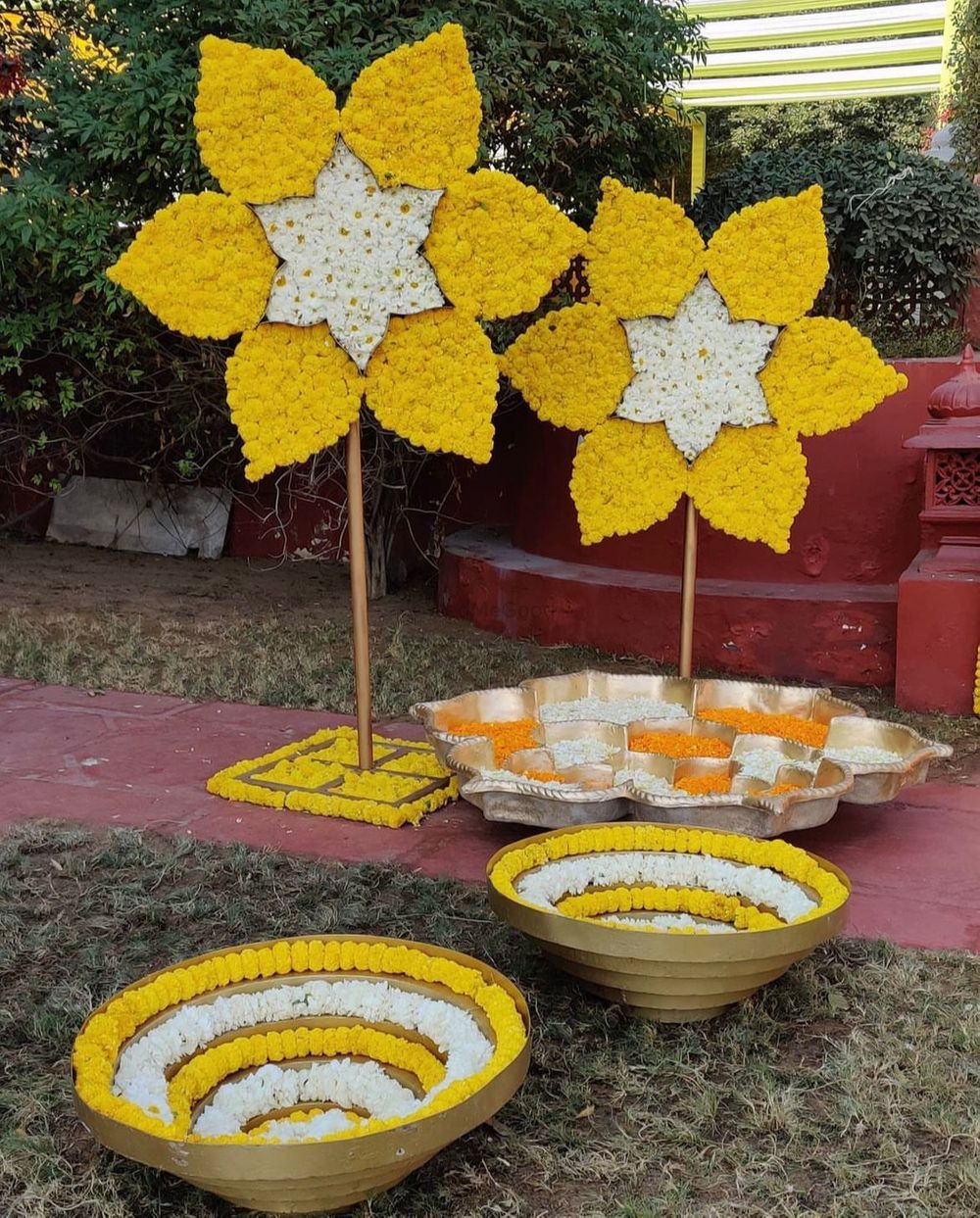 Photo From Haldi setup - By Weddings by Mulberry