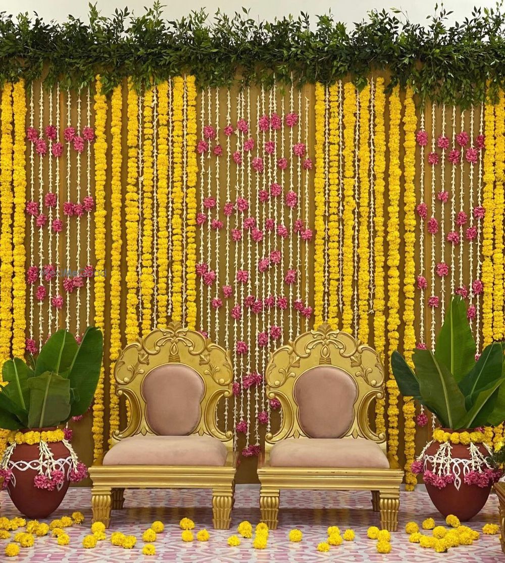 Photo From Haldi setup - By Weddings by Mulberry