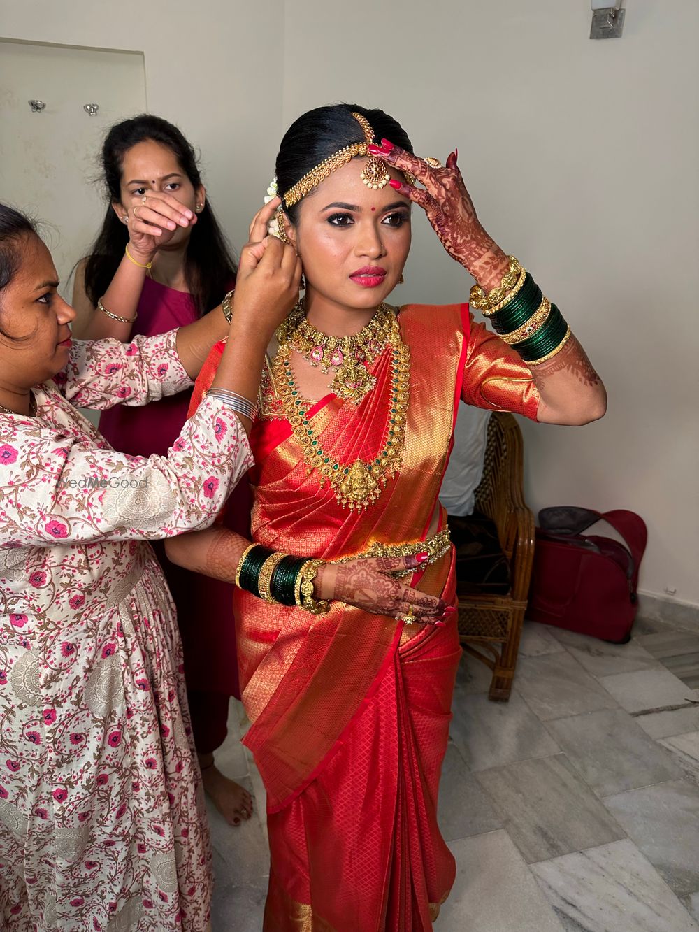 Photo From Bridal Temple Wedding - By Divya Makeup and Hair