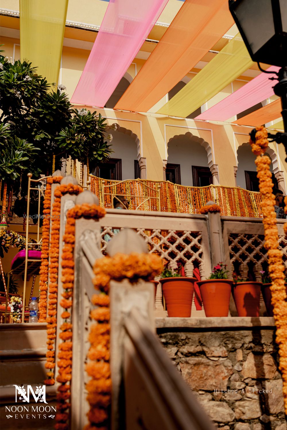 Photo From Pooja & Tanay Mehendi at Samode Palace - By Noon Moon Events