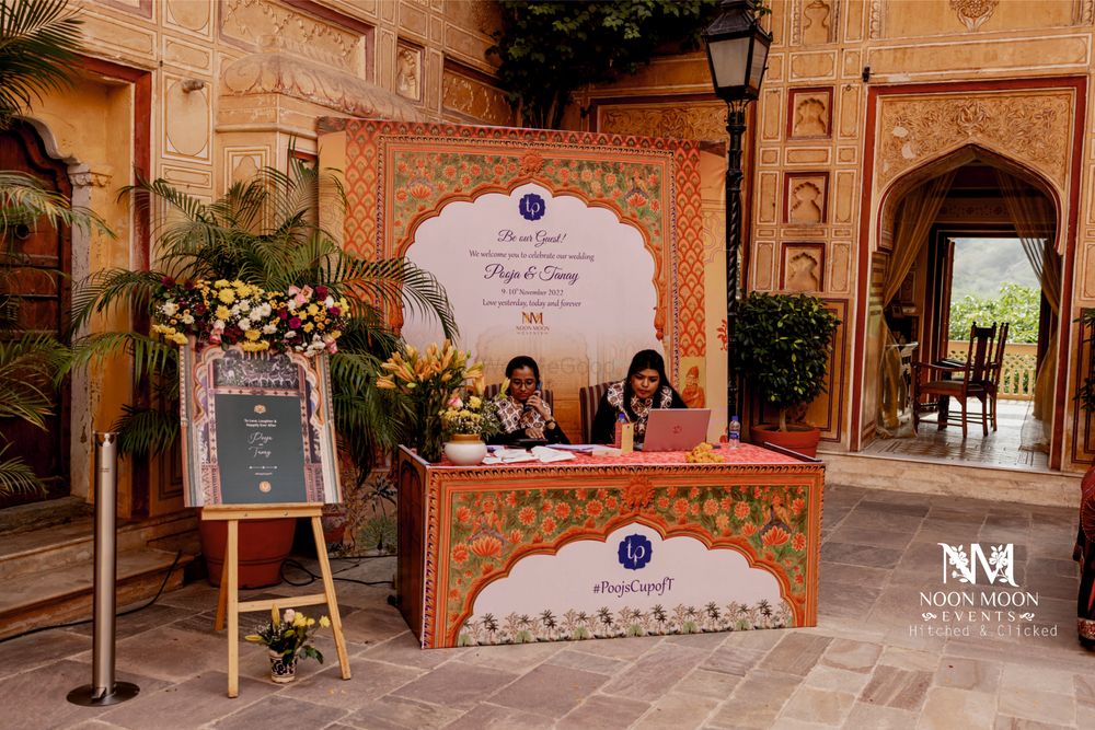 Photo From Pooja & Tanay Mehendi at Samode Palace - By Noon Moon Events