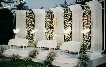 Photo From stage flower decor - By Rising Sun Event & Decor- Decorator