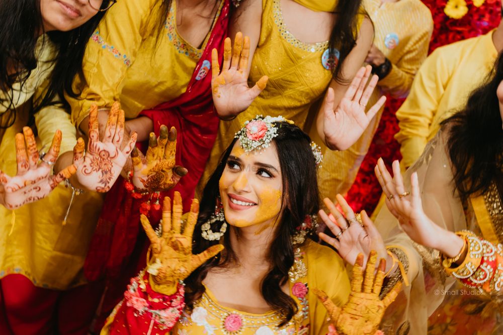 Photo From Mansi’s Haldi Ceremony  - By Ritcha Rao Makeup Artist