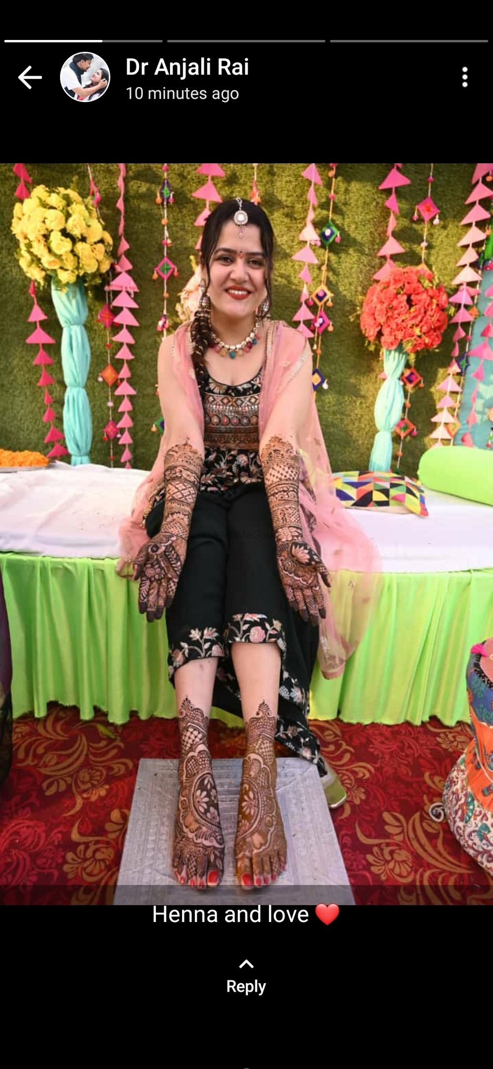 Photo From Bride - Dr Anjali (Mehndi look) - By Ladies Adda