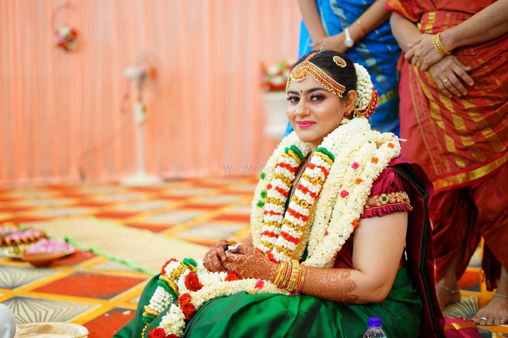 Photo From Bride Gayathri - By Madhu's Bridal Studio
