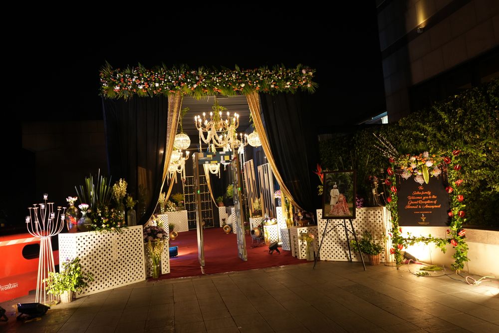 Photo From BLACK & GOLD HEME - By Weddings by Tycoon