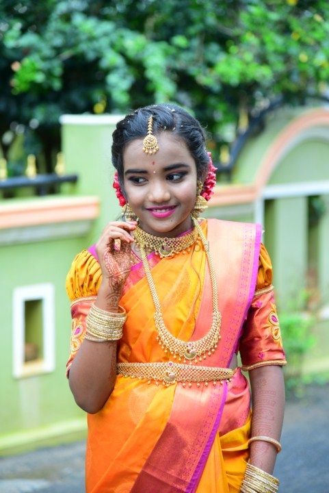 Photo From half saree ceremony - By Siri's Makeover