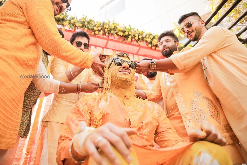 Photo From Tanisha x Vanshaj | Haldi Shoot - By The Newly Weds Studios