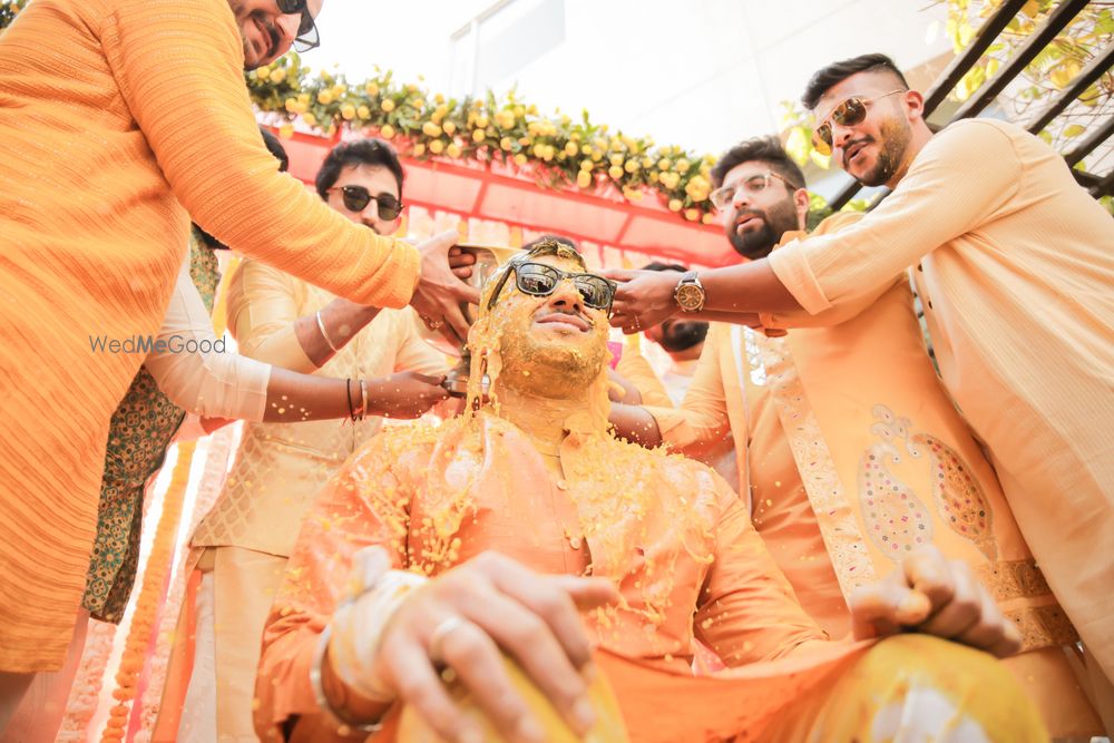 Photo From Tanisha x Vanshaj | Haldi Shoot - By The Newly Weds Studios