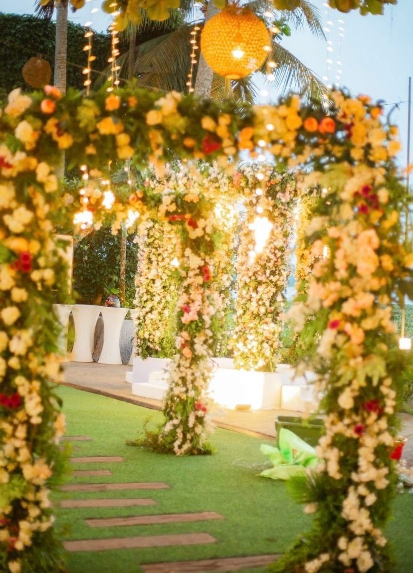 Photo From White Greens Wedding Decor - By The Golden Knot