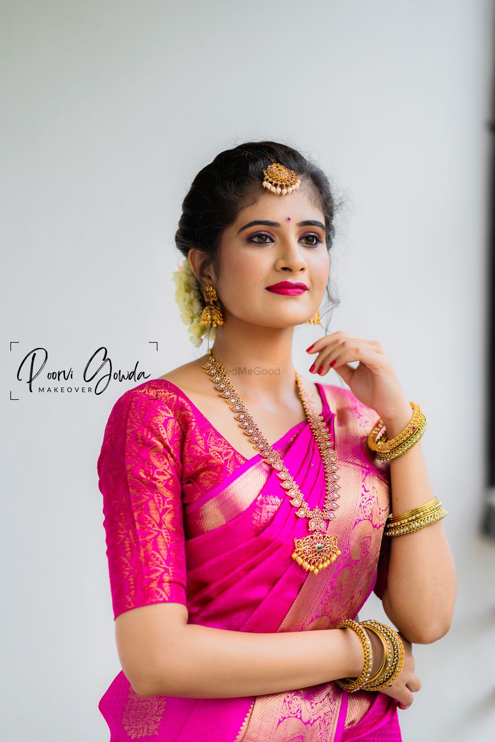 Photo From Varpooja , haldhi and mehendi look  - By Makeover by Poorvi Gowda