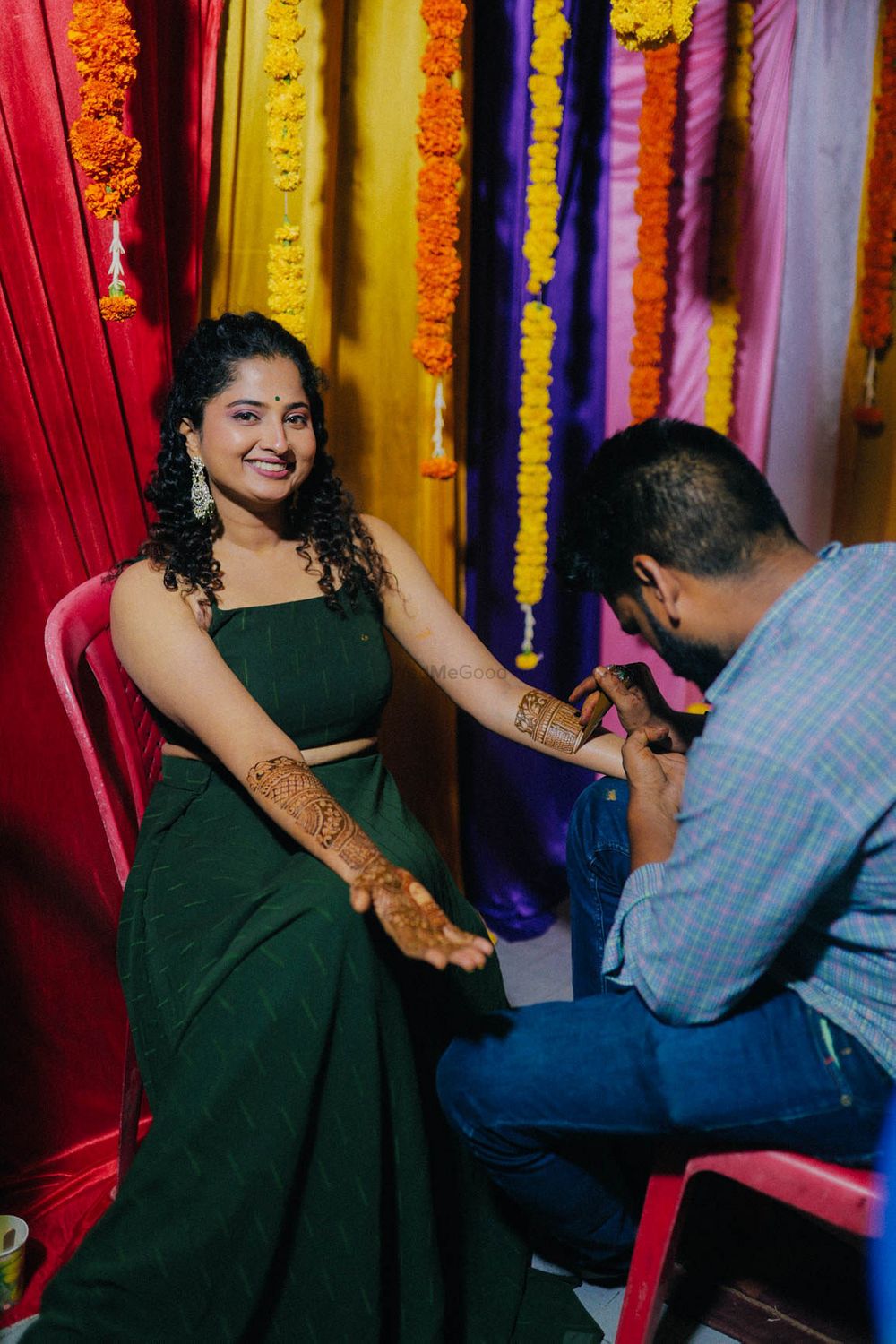 Photo From Varpooja , haldhi and mehendi look  - By Makeover by Poorvi Gowda