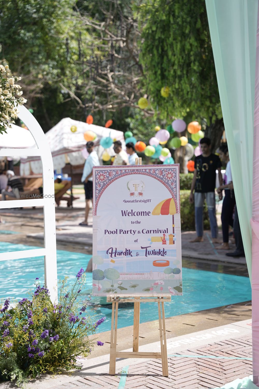 Photo From Hardik & Twinkle Wedding - Pool Party - By Vintaze Entertainments