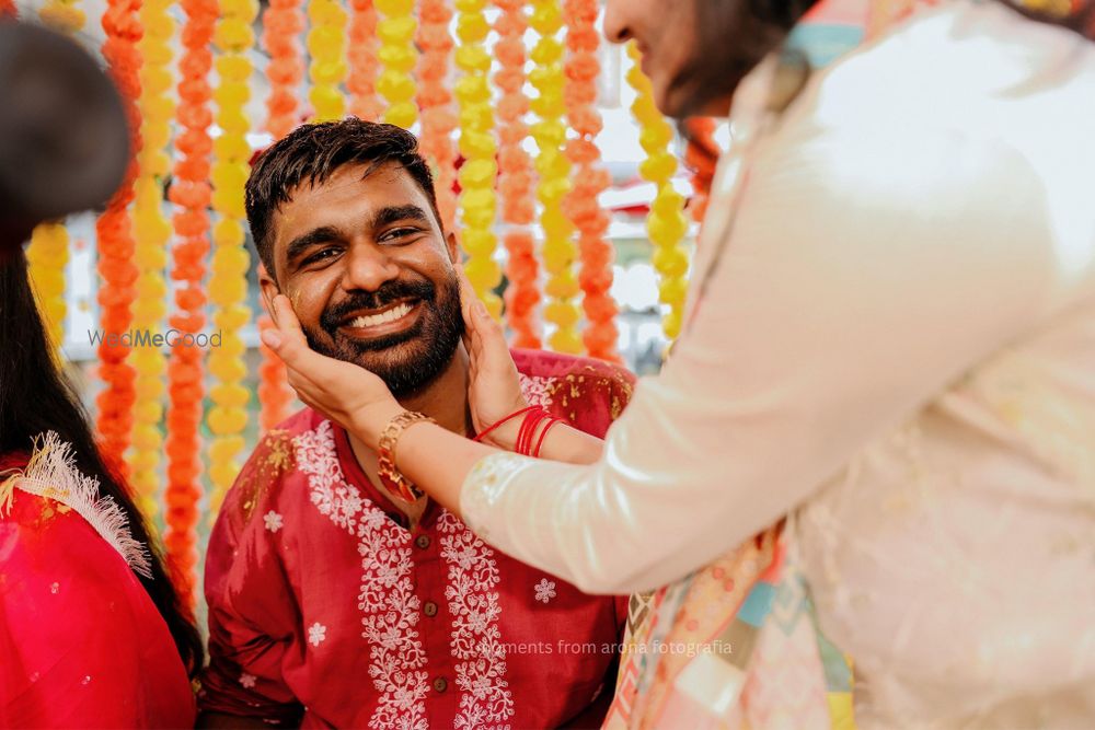 Photo From 2 STATE WEDDING - HALDI - By Arona Fotografia