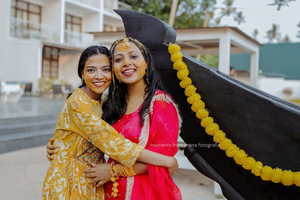 Photo From 2 STATE WEDDING - HALDI - By Arona Fotografia