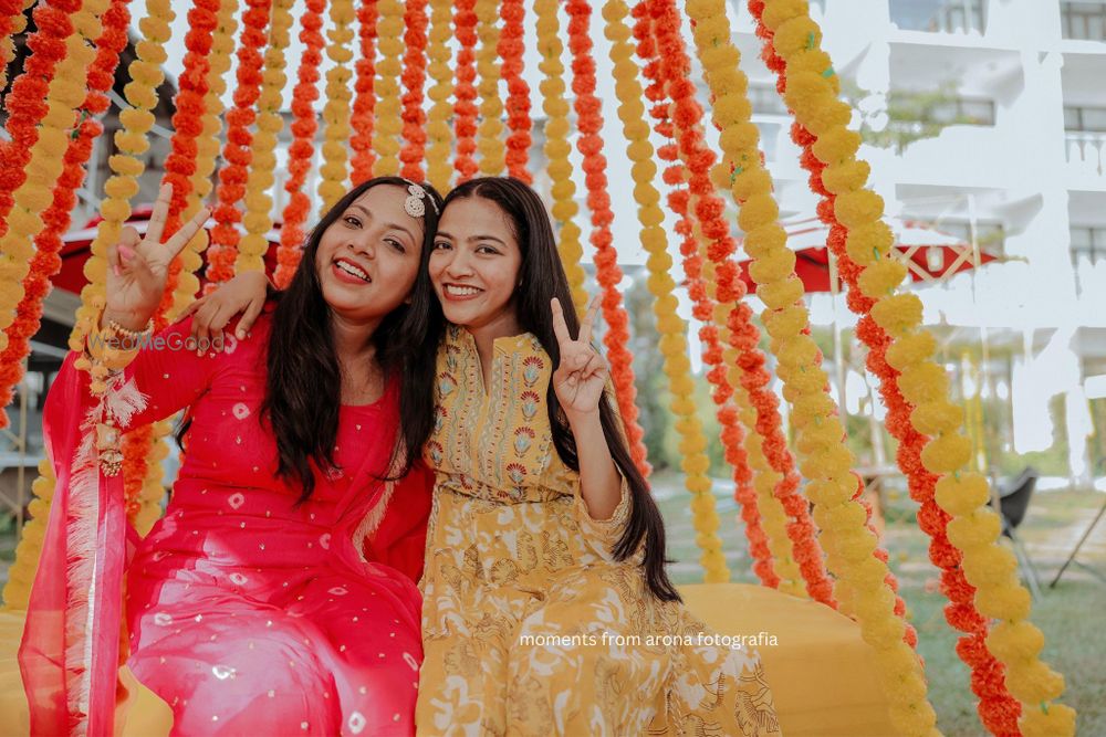 Photo From 2 STATE WEDDING - HALDI - By Arona Fotografia