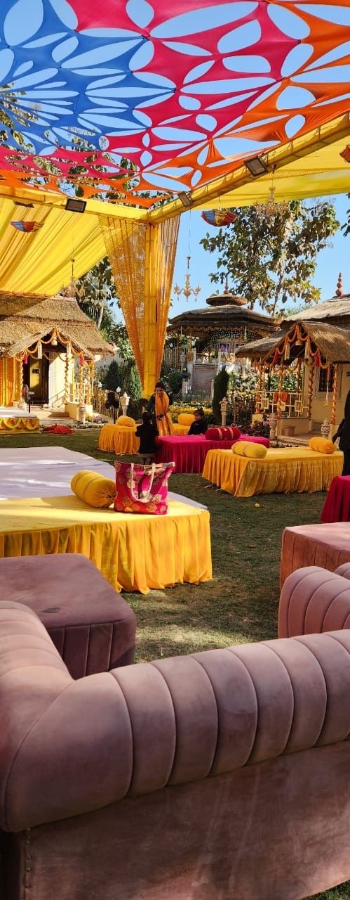 Photo From Resort Rajasthani Theme - By Light up Weddings & Events