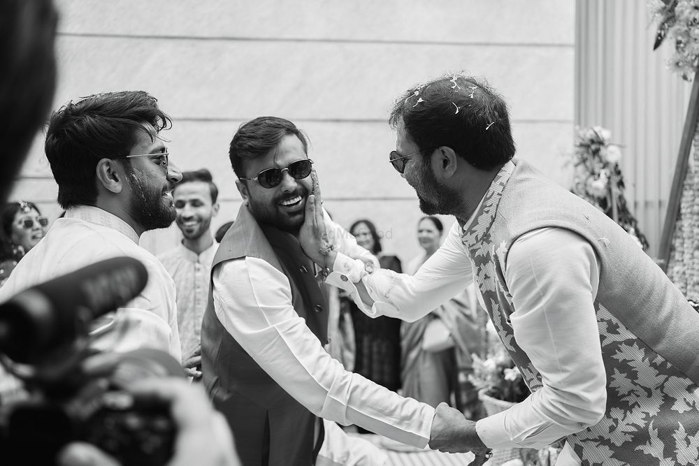 Photo From POOJA & ISHAAN | HALDI CEREMONY - By Unscripted Co.