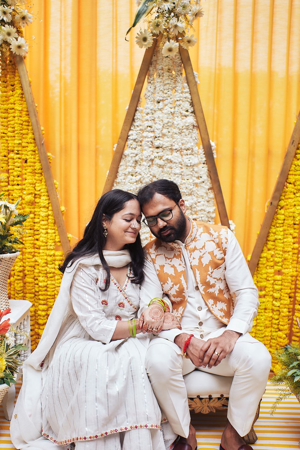 Photo From POOJA & ISHAAN | HALDI CEREMONY - By Unscripted Co.