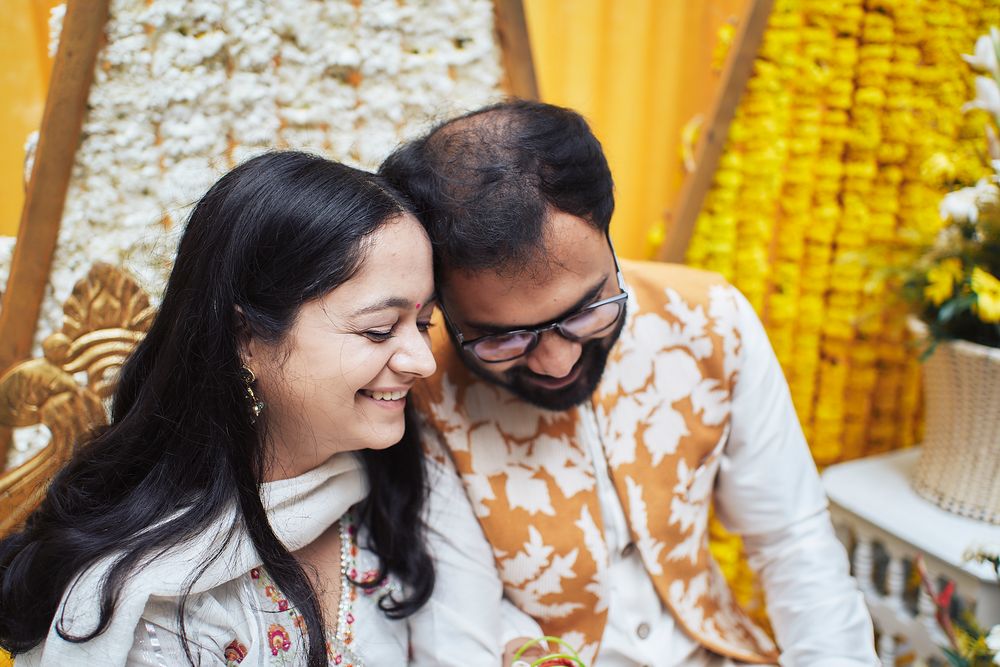 Photo From POOJA & ISHAAN | HALDI CEREMONY - By Unscripted Co.