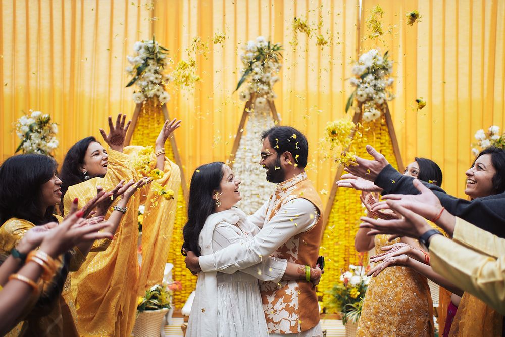 Photo From POOJA & ISHAAN | HALDI CEREMONY - By Unscripted Co.