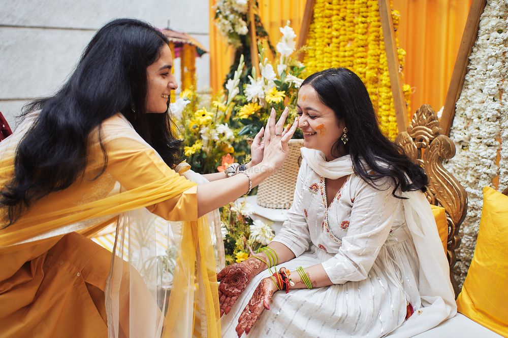 Photo From POOJA & ISHAAN | HALDI CEREMONY - By Unscripted Co.