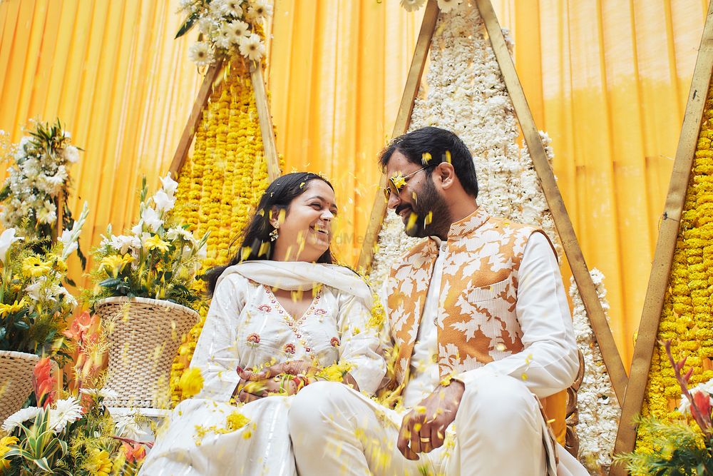 Photo From POOJA & ISHAAN | HALDI CEREMONY - By Unscripted Co.