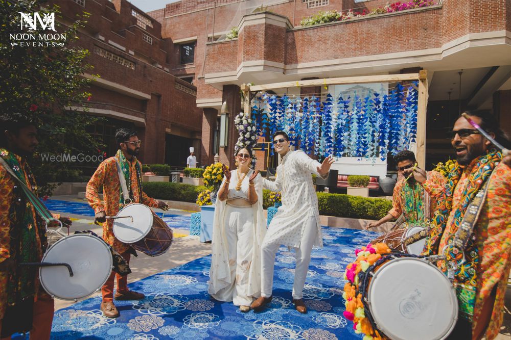 Photo From Anuja & Shaurya's Haldi at ITC Rajputana - By Noon Moon Events