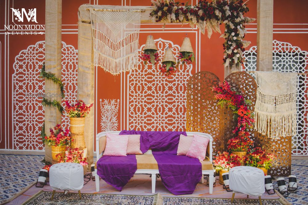 Photo From Anuja & Shaurya's Mehendi at ITC Rajputana - By Noon Moon Events