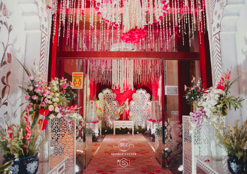 Photo From Red leaves the other colors blushing with emotions. - By Mandap Events