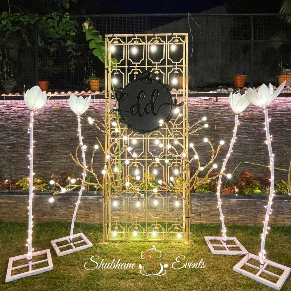 Photo From Floral Mirror Mandap - By Shubham Events
